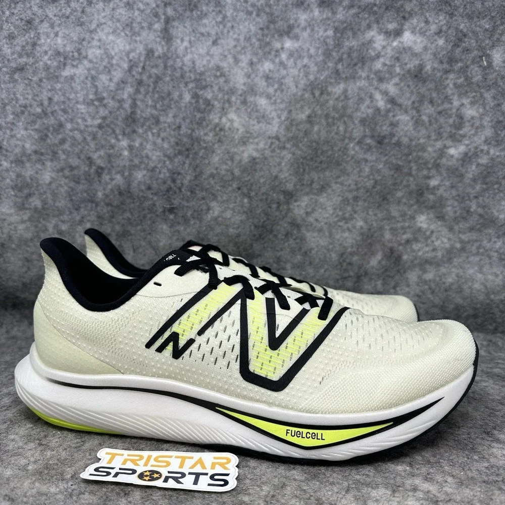 New Balance FuelCell Rebel V3 Running Shoes Mens Size 14 Pistachio Black MFCXCT3